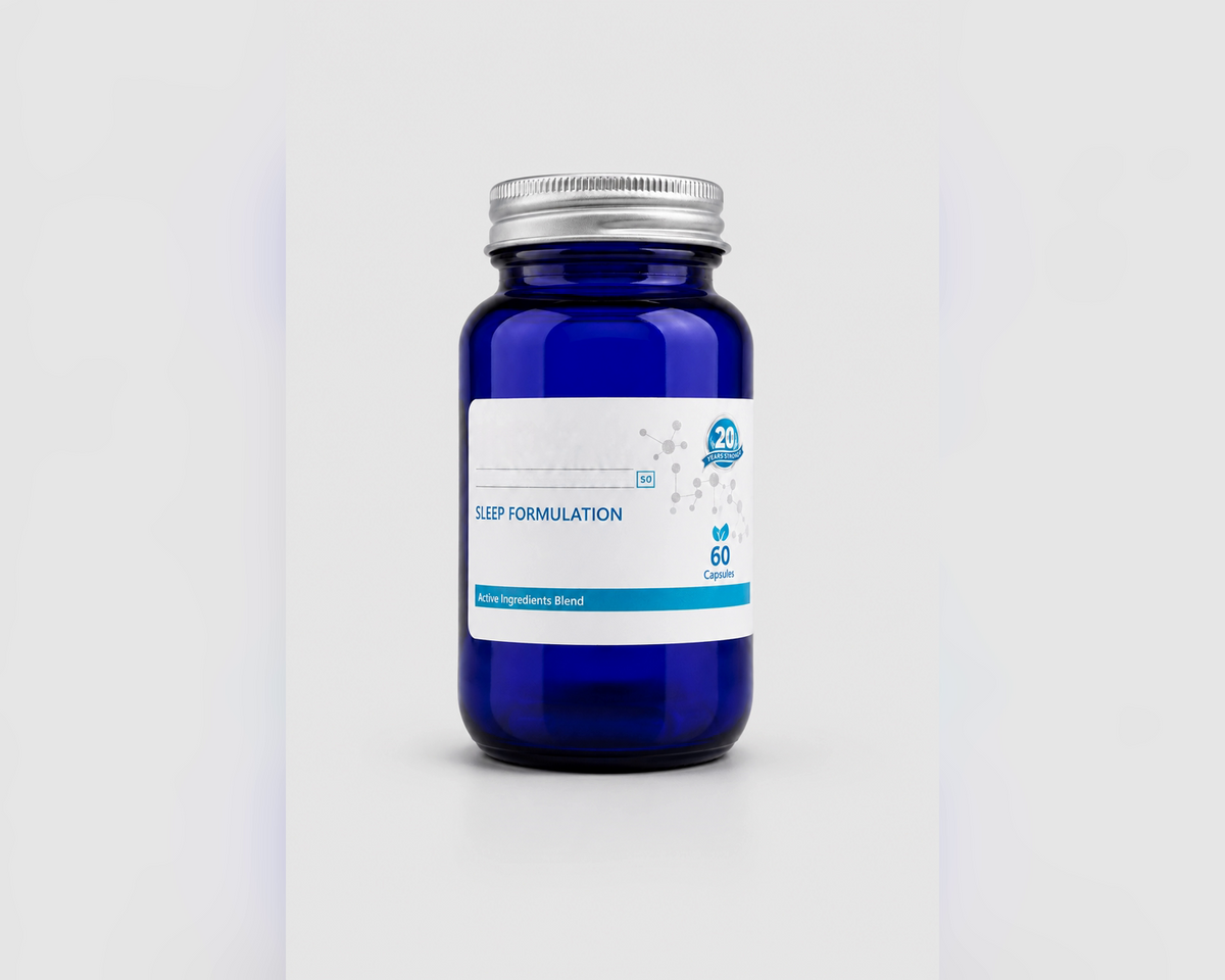 Slumbr Sleep Formulation night-time complex 60 capsules bottle — front