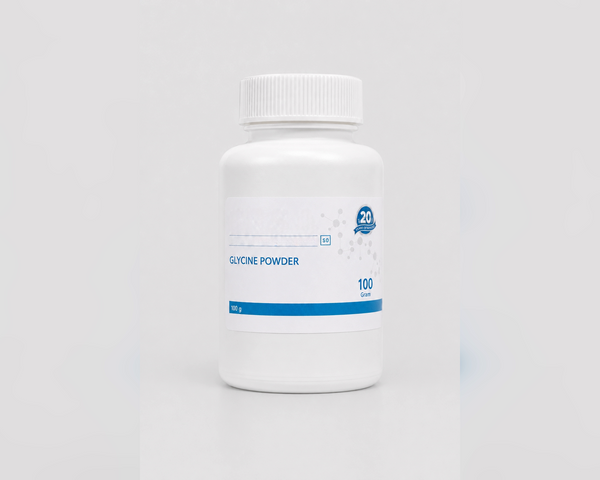 Slumbr Glycine bedtime powder 100 g bottle — front
