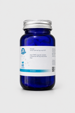 Slumbr L-Theanine 300 mg — back label with dosage and contents