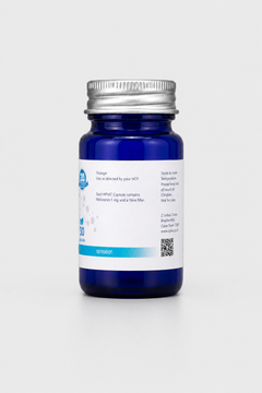 Slumbr Melatonin 1 mg — back label with dosage and contents